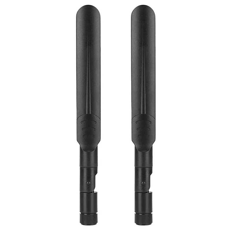 Antenne 4G LTE 8Dbi, prise SMA (4 pièces), Compatible 4G LTE, passerelle pour téléphone domestique, point d'accès pour Modem routeur