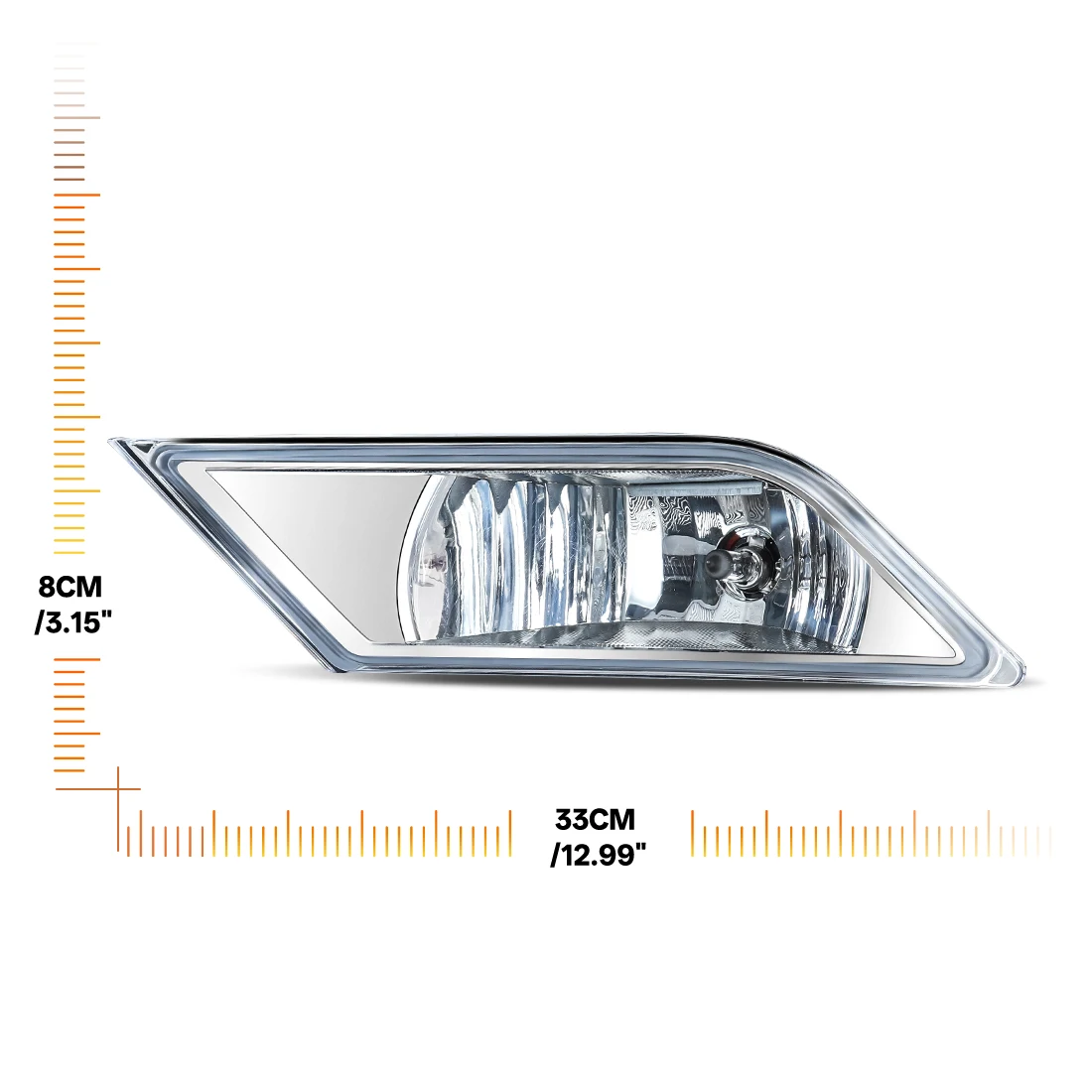 Front Bumper Fog Lamp For Honda Odyssey 2011 2012 2013 Fog Lights Daytime Running Light with Wire Kit Fog Driving Lamp 12V - view 5