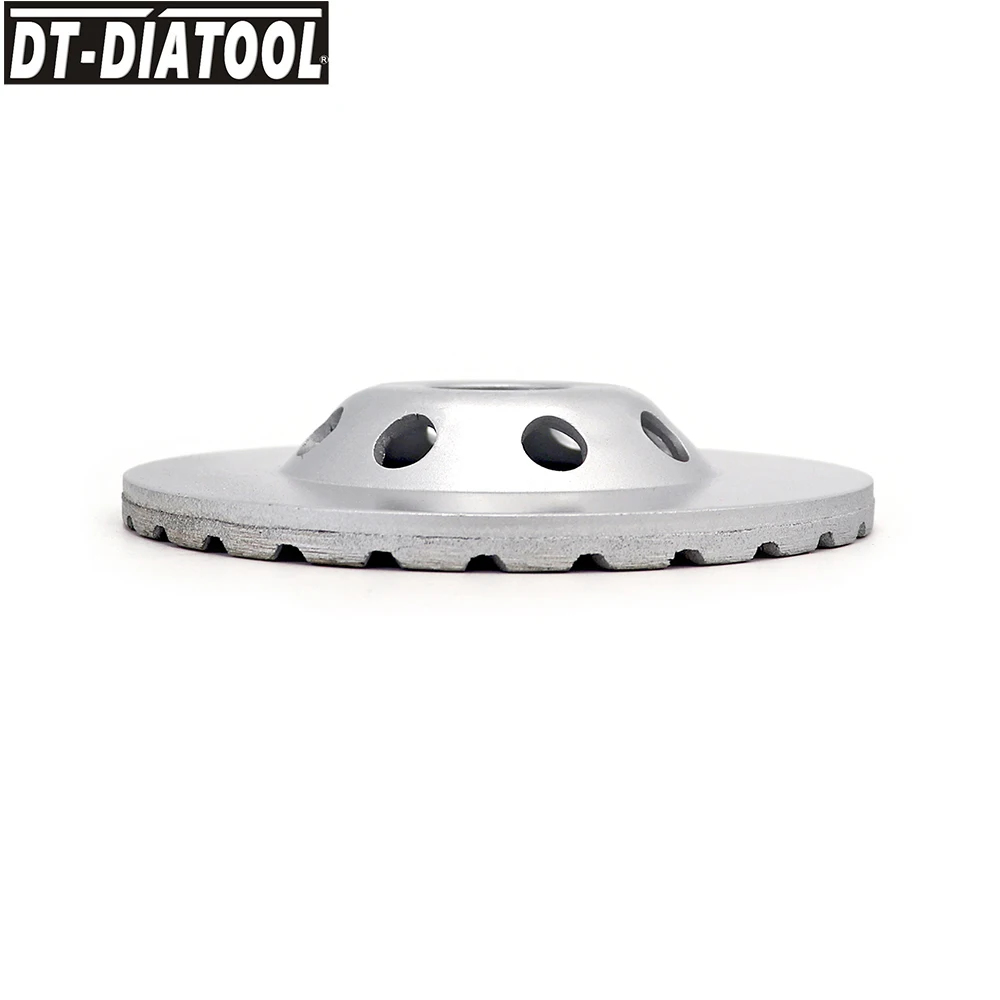 DT-DIATOOL Dia 100mm/4inch Diamond Segmented Turbo Row Cup Grinding Wheel Discs for Concrete Brick Hard Stone