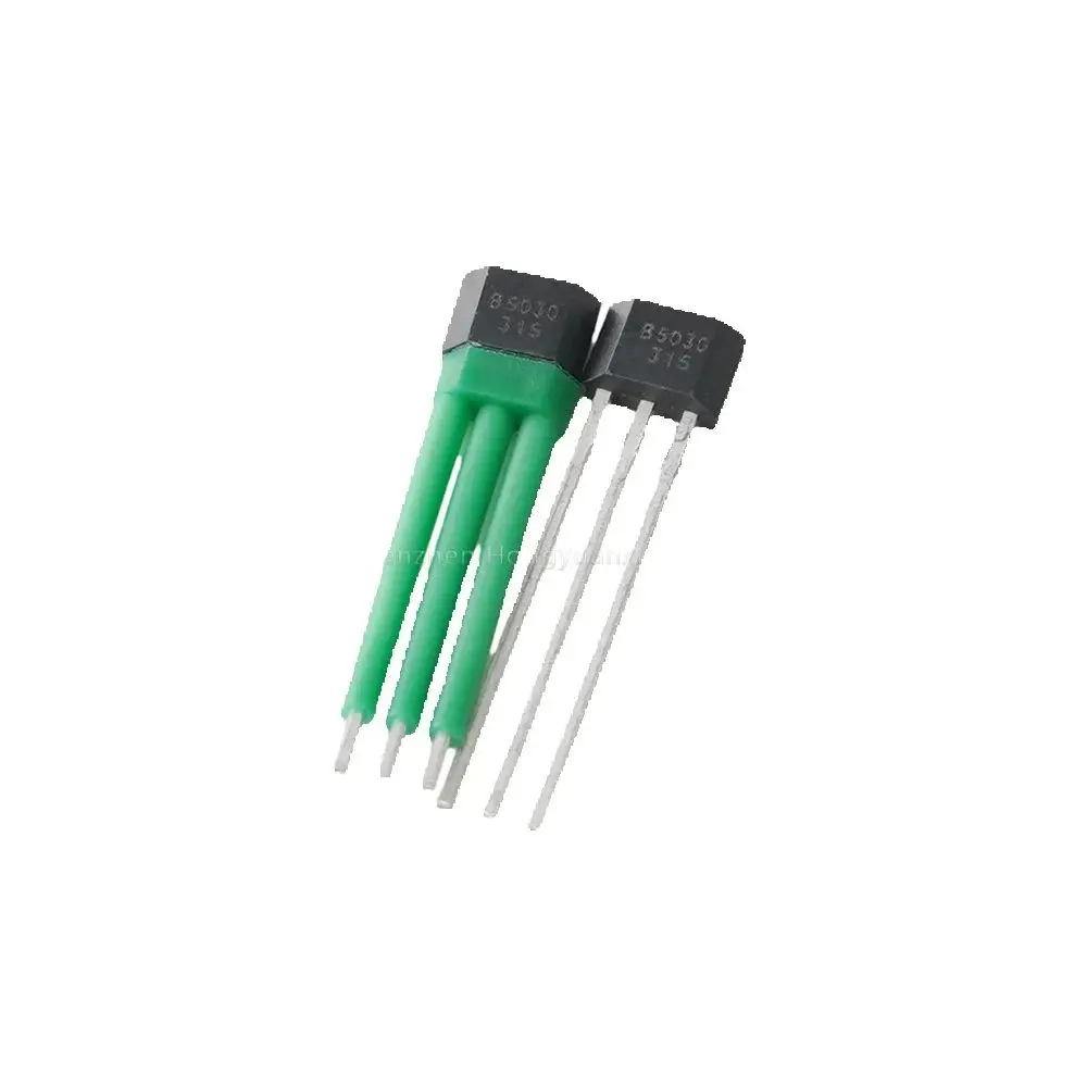 50pcs/Pack B5030 Two Wheeled Three Wheeled Electric Vehicle Motor Hall Sensor Component With Lead Wire High Voltage Resistance