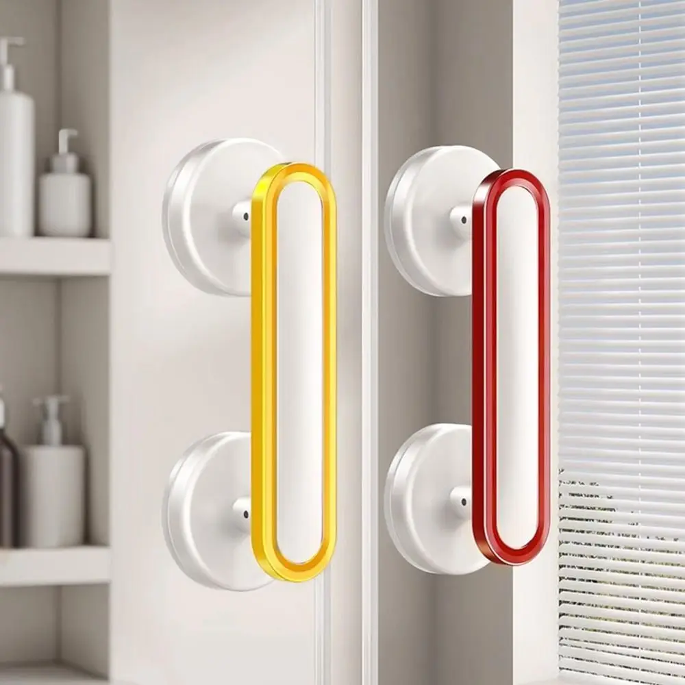 No Drilling Required Suction Cup Door Handle Easy Install Strong Adhesion Powerful Vacuum Suction Handle Powerful Vacuum