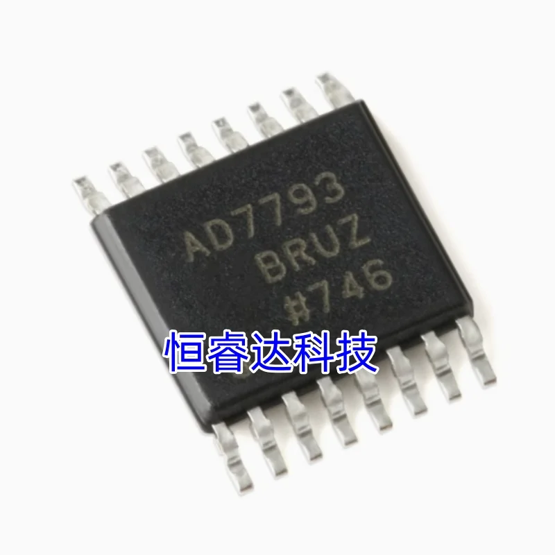 1PCS AD7793 AD7793BRUZ AD7793BRUZ-REEL 24Bit 2.7V~5.25V 470Hz TSSOP-16 Analog To Digital Converters