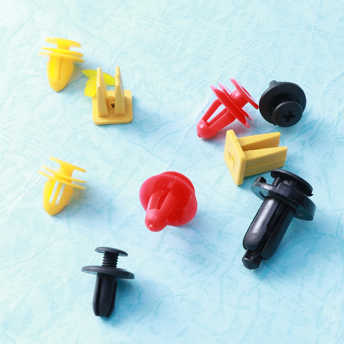 

200 Pcs Car Interior Clamp Auto Push Pins Automotive Automatic Fasteners for Cars Clips