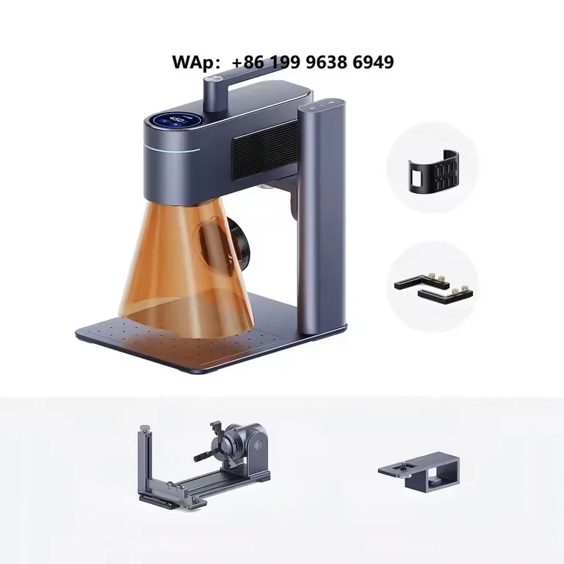 LP4 Wood Acrylic  Engraving Cutting Machine 10W Diode 2W IR Desktop  Marking Machine for Signage Crafts DIY Home