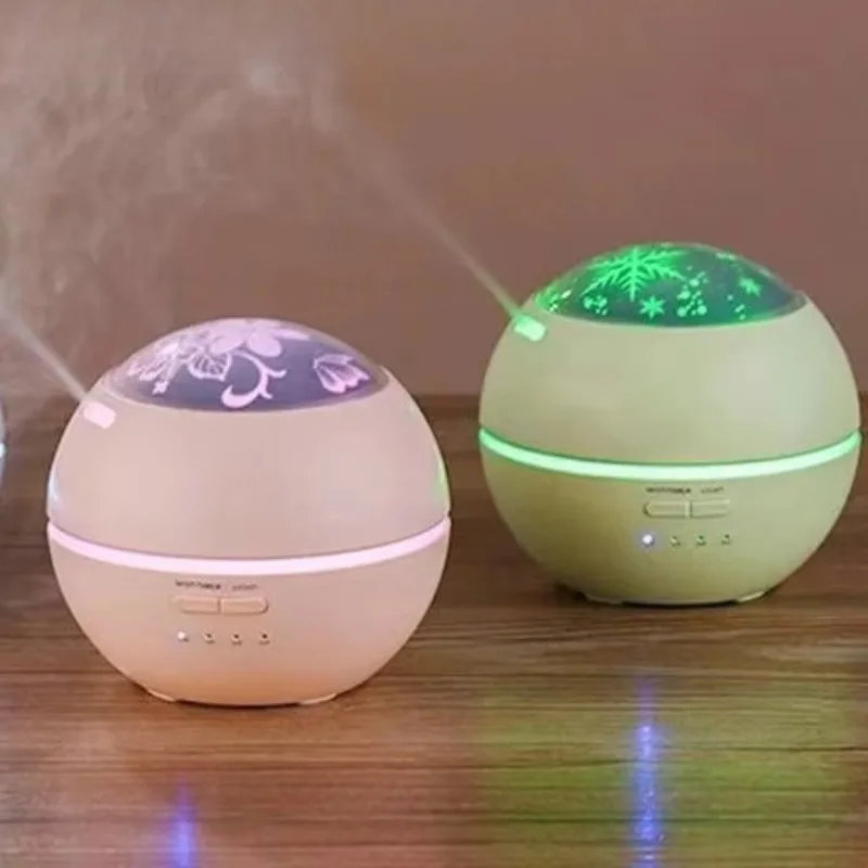 

Ultrasonic Essential Oil Diffuser & Aromatherapy Humidifier with 7-Color LED Mood Lights, Auto Shut-Off for Home & Bedroom Decor