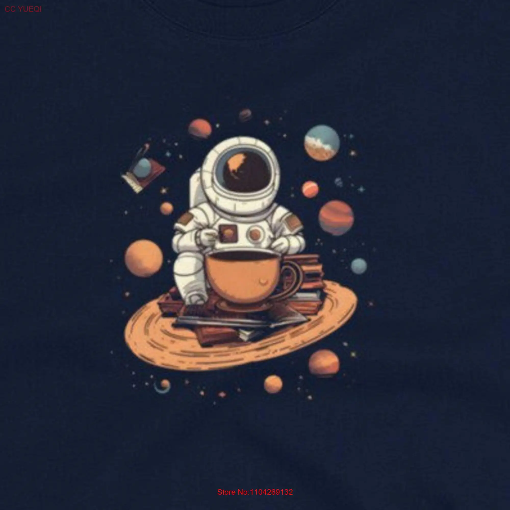 Galaxy Coffee The Flavors Are Out Of This Universe T Shirt Athletic Fit   long or short sleeves