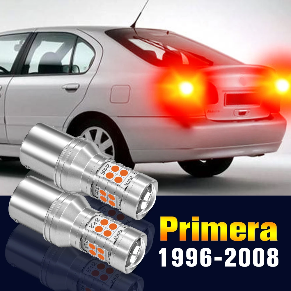 

2 шт. светодиодные лампы стоп-сигнала для Nissan Primera 1996-2008 1997 1998 1999 2000 2001 2002 2003 2004 2005 2006 2007 аксессуары