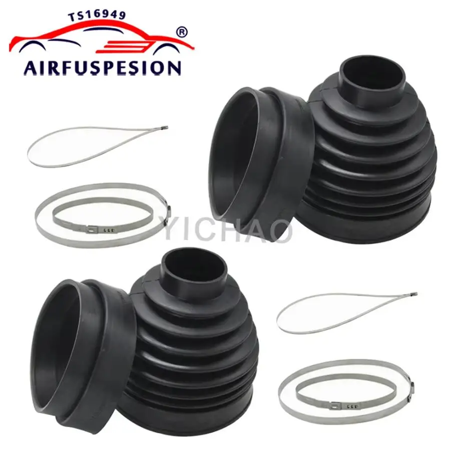Sospensione anteriore Air Caricamento del sistema di Gomma Della Polvere Della Copertura Nuovo Avvio Per LR3 LR4 Discovery 3 4 Range Rover Sport