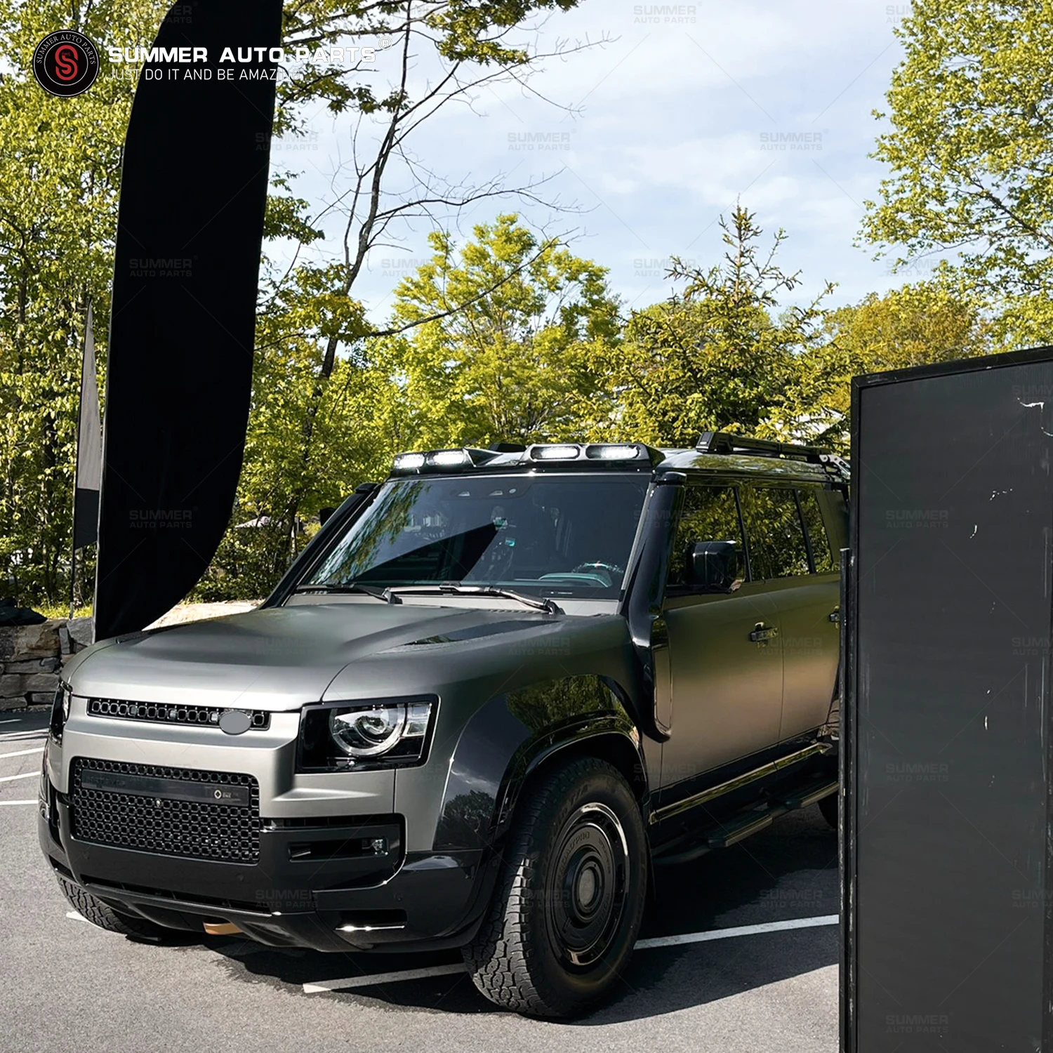 Car Exterior Upgrade Kit 2025 New Body Kit for Land Rover Defender Octa Kit Front Grille Bumper Octa Style Body Parts