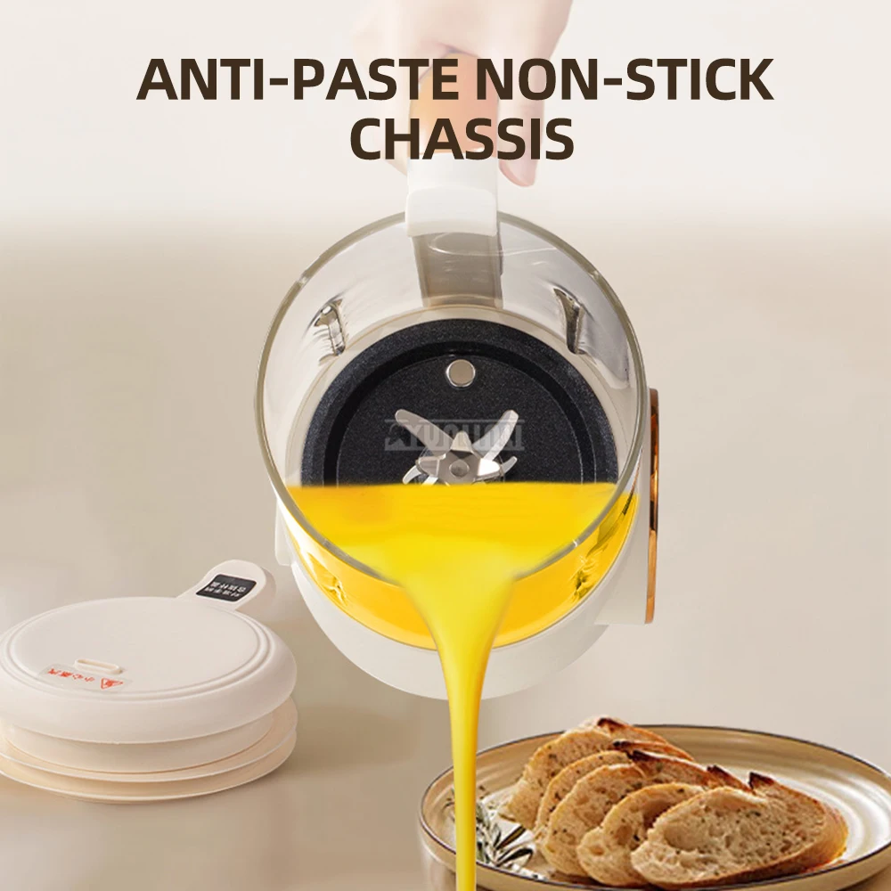 Máquina de leche de soja de 1400ml, exprimidor eléctrico, licuadora, licuadora de alimentos, calefacción automática, fabricante de leche de soja