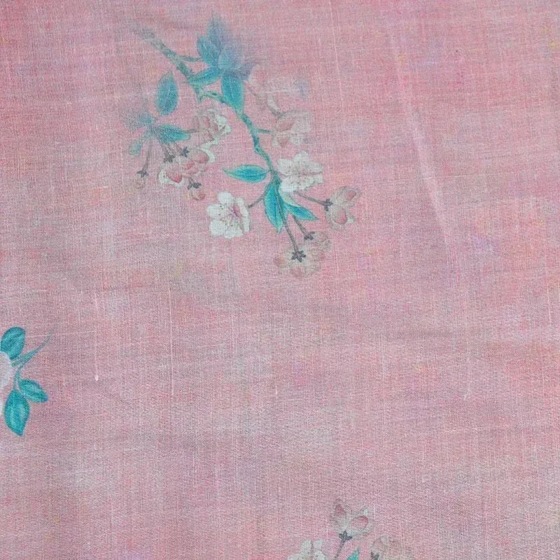 Hoge kwaliteit natuurlijke pure ramee linnen stof Stof voor vrouwen jurk Zomer Dunne DIY handgenaaide designer maxi jurk 2024 50 cm