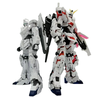 Unicorn Hg 1/144 Damage Mode And Unicorn Mode Mechanical Kit Assembly Model Action Figure Desktop Ornaments Children'S Toys Deco