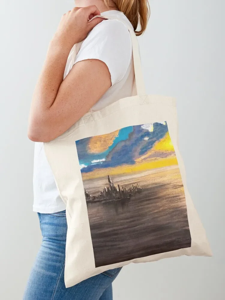 Atlantis, after the Storm Tote Bag Shopper bag large size bags Tote Bag