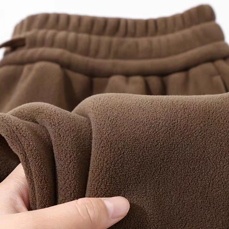 

Мужские брюки большого размера 300, американские брюки с капюшоном на подкладке, повседневные свободные длинные брюки с высокой талией, осень-зима