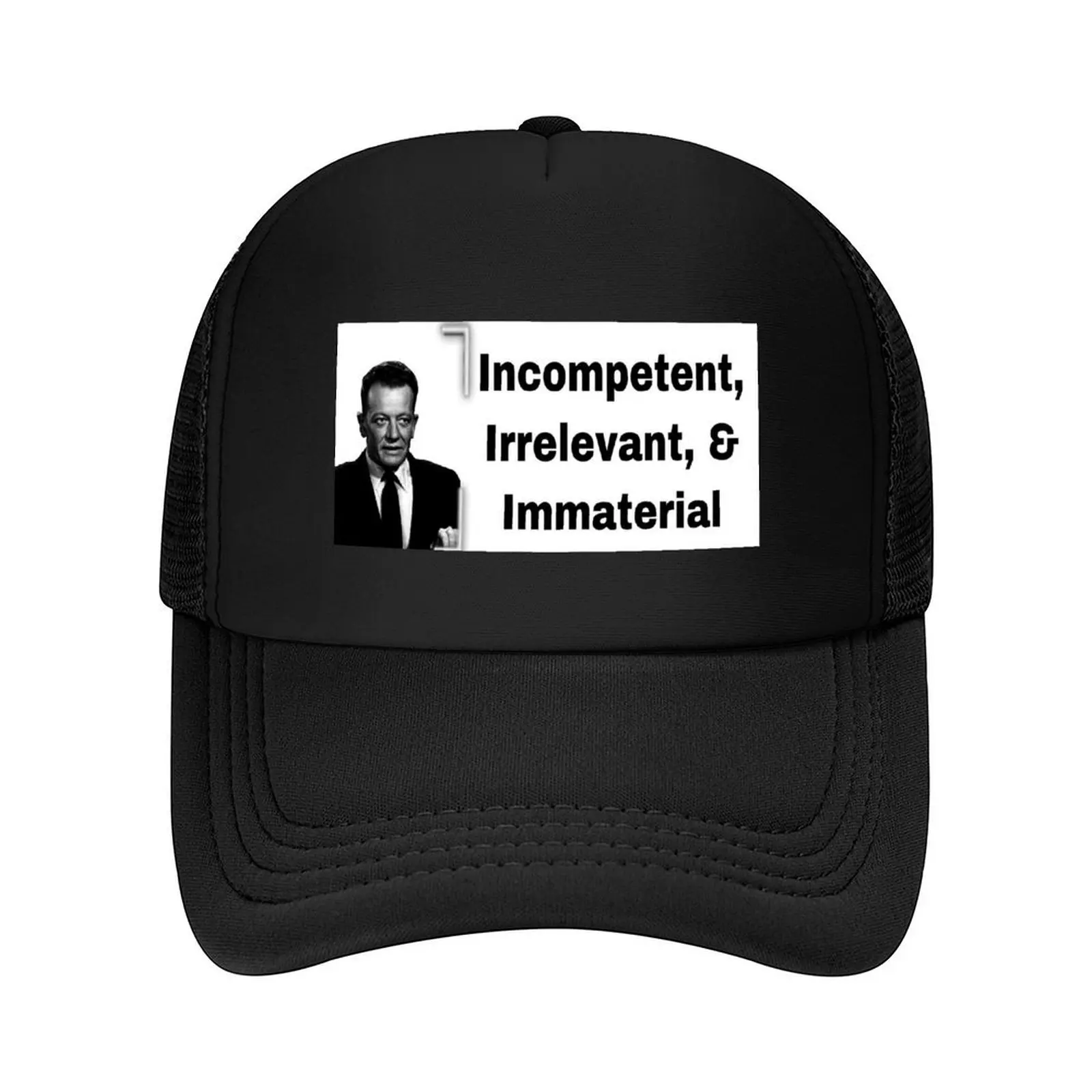 

Incompetent, etc Baseball Cap Luxury Hat Ball Cap Golf Hat birthday Ladies Men's
