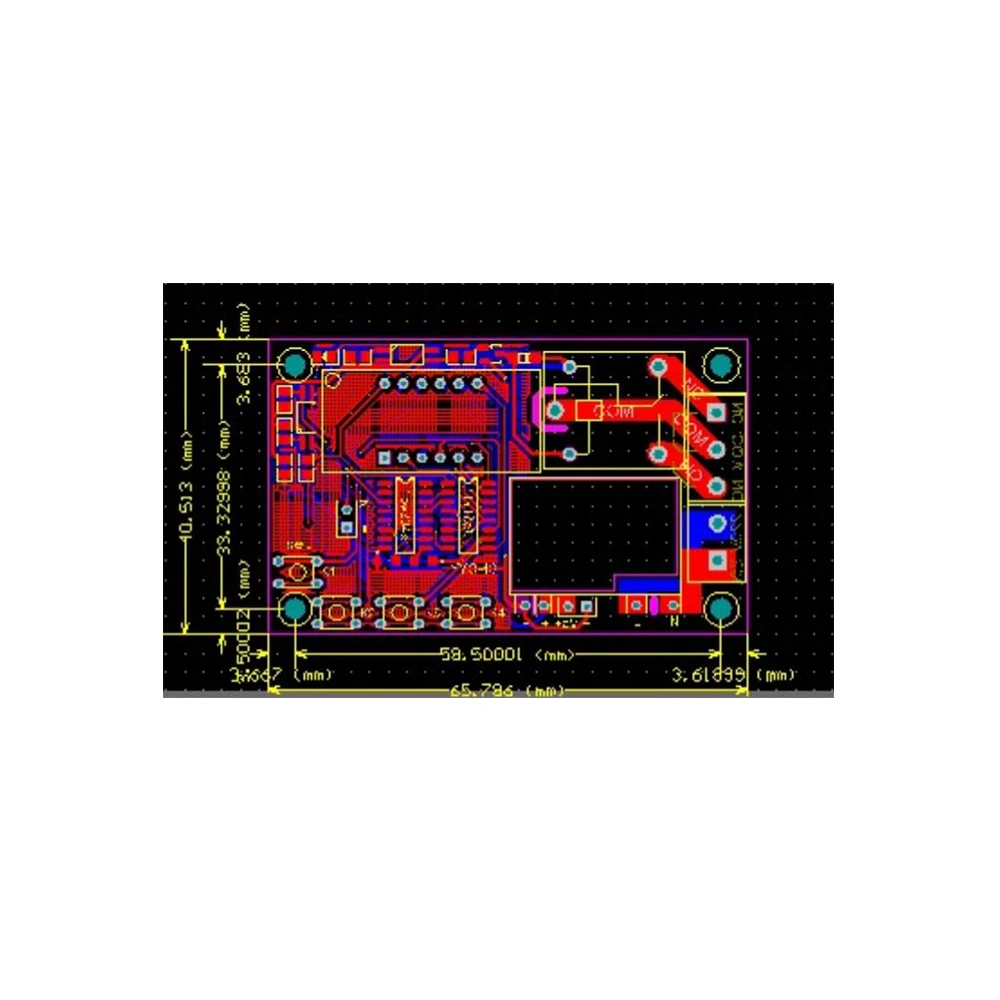 

AC220V Time Relay Module Trigger Time Delay/Timing/Cycle Switch Module 10A Time-delay Relay Board for Motor LED Water Pump