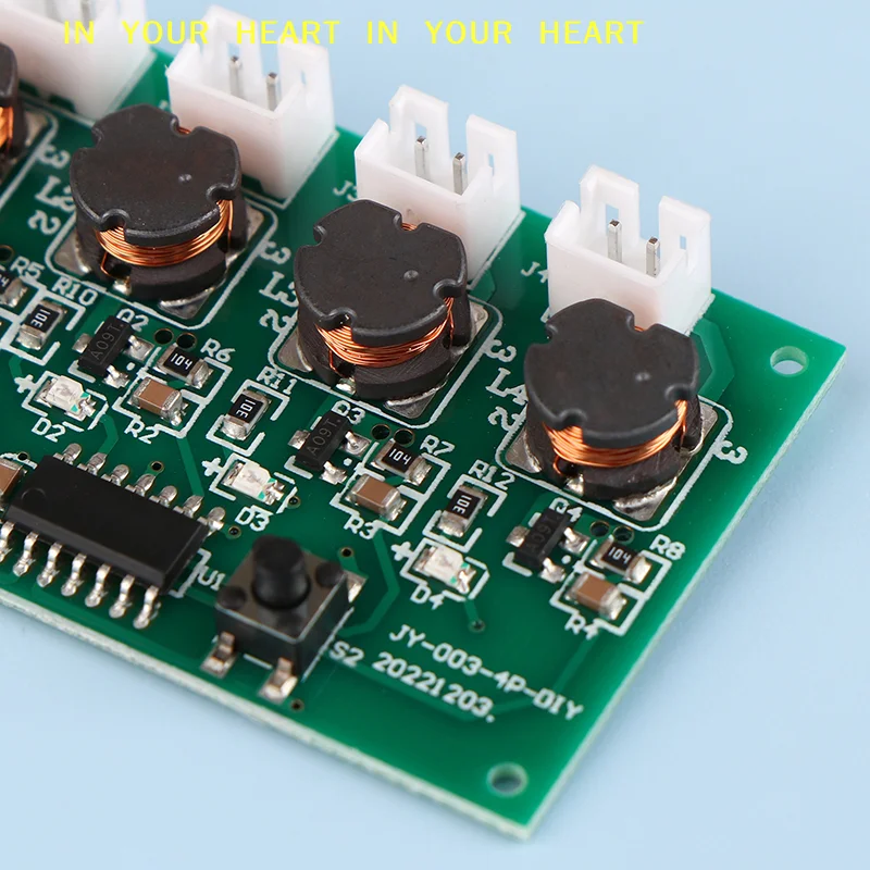 

【X】DIY Kits Mist Maker Driver Circuit Board 4 Fogger Atomization Film Sheet Oscillating Module DC5V Type-C Mini Humidifier