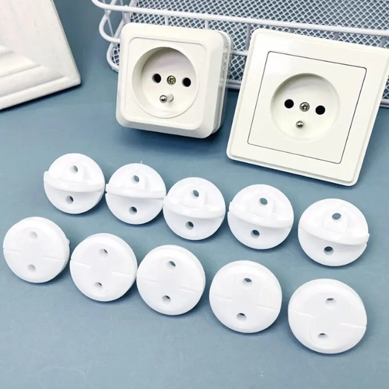10-pack Baby-Proof Electrical Socket Covers Child Safety Power Outlet Covers