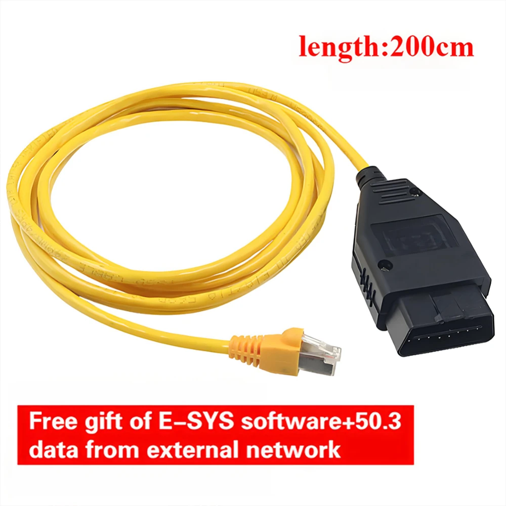 

FOR BMW ENET E-SYSTEM For chassis F, Category 6A, brush-concealed wiring High-quality with USB drive data
