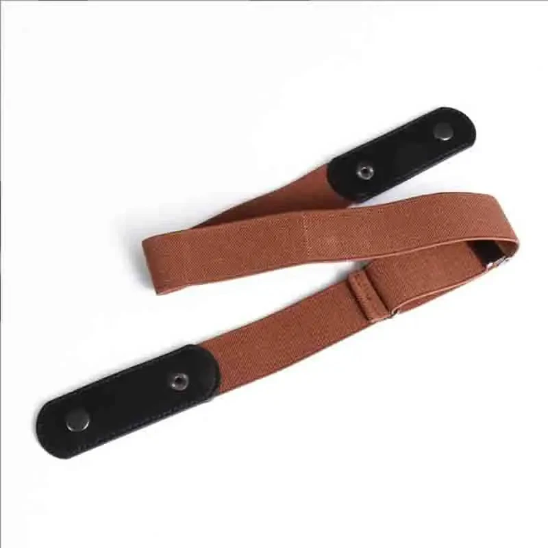 1pcs Lazy Belt Invisible Traceless Stretch Elastic Belt Unisex Versatile Trendy Trim Belt