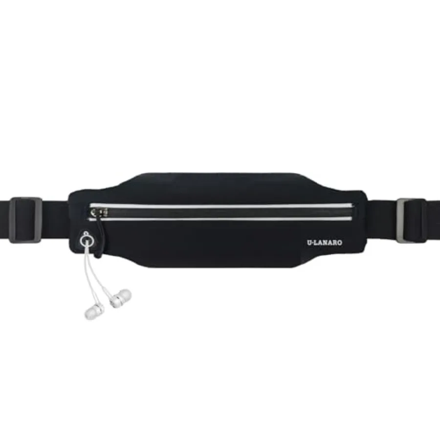 

Slim Running Belt Fanny Pack for Men Women, Running Phone Holder Runners Pouch Waist Pack for Workout, Money Belt, Running Gear