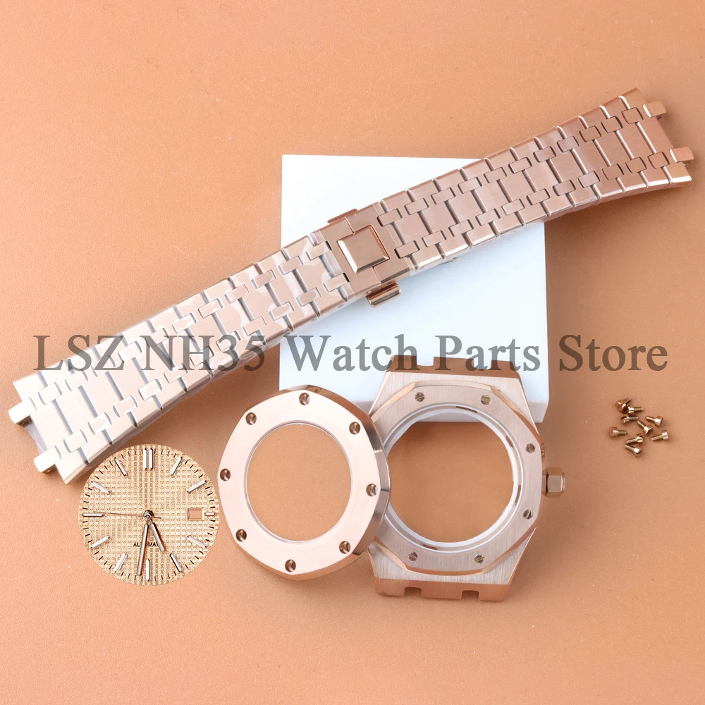 옥타곤 41mm NH35 시계 케이스, 사파이어 스테인 - Watch Movement Rotor 리뷰 및 가격