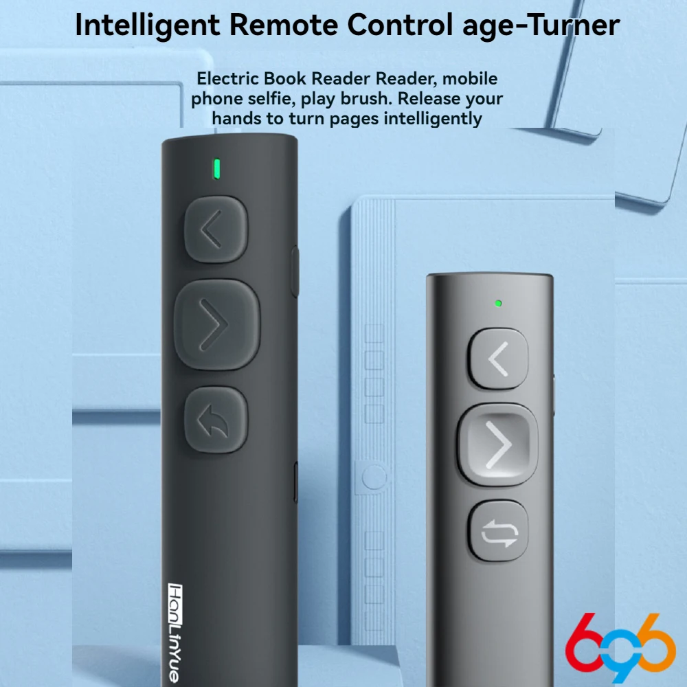 New Blue Tooth Page Turner For E-book Reader Smartphone Tablet Lazy Artifact Blue-tooth Remote Control For Swipe Short Videos