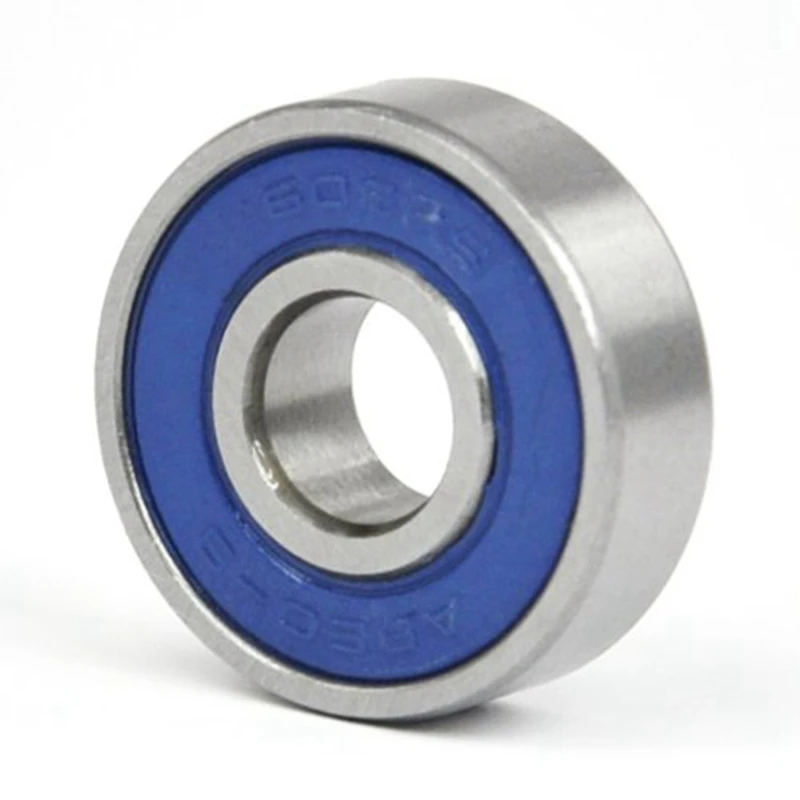 Aço Miniatura Bearing, Blue Cover Bearing, alta qualidade Ball Bearing, 608Rs