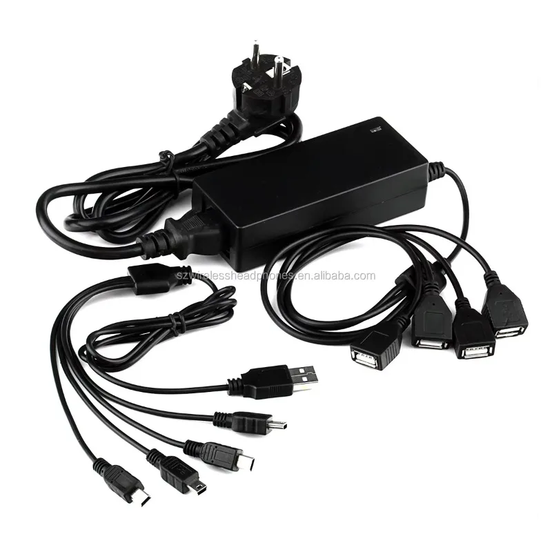 

Multi-port charger C16 for silent disco headphones