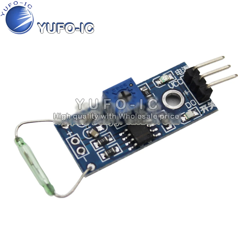 Dry Reed Pipe Sensor Module Magnetron Module Dry Reed Switch Magnetic Control Switch