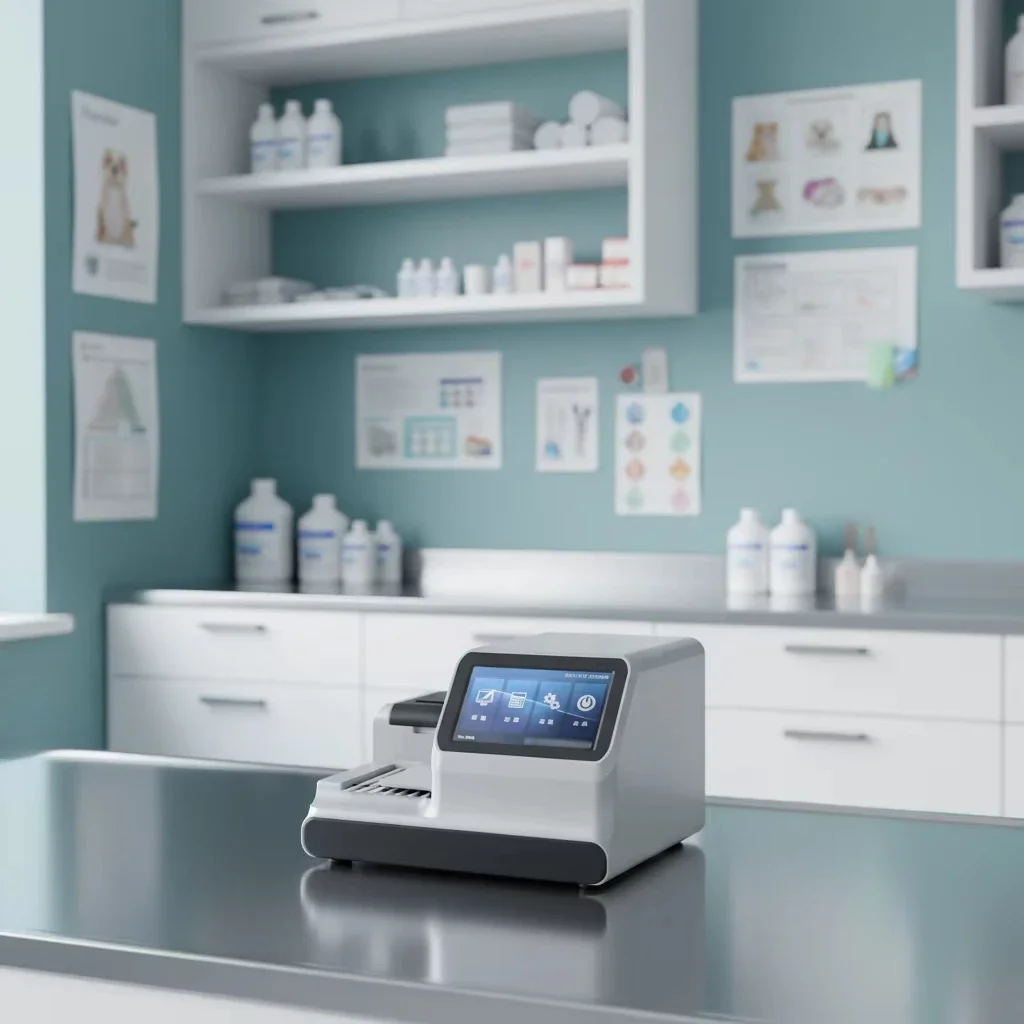 Professional veterinary portable urine analyzer, veterinary urine sediment analyzer