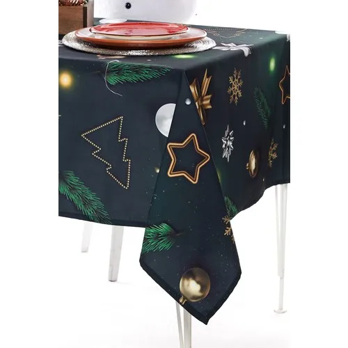 Ays Home – nappe de noël flocon de neige noir