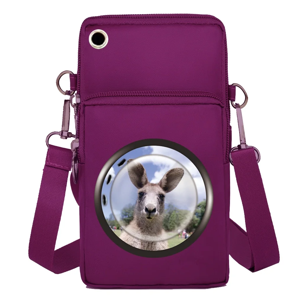 Waterproof Mobile Phone Bag for Iphone Huawei Xiaomi Samsung Universal window Series Cell Phone Case Women Wrist Pack Coin Purse