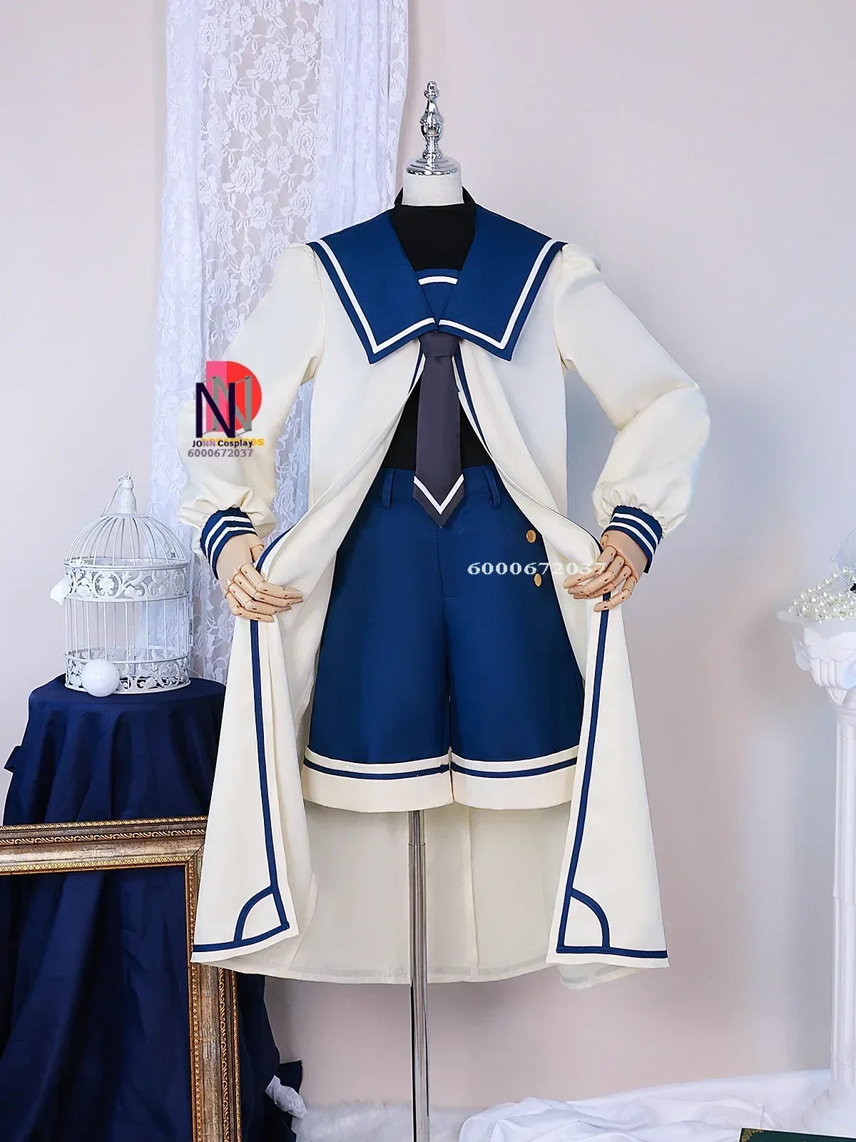 Black Butler Ciel Phantomhive Cosplay Costume Set Scallop Wig Cloak Performance Dress High Quality Outfit Suit Halloween Party