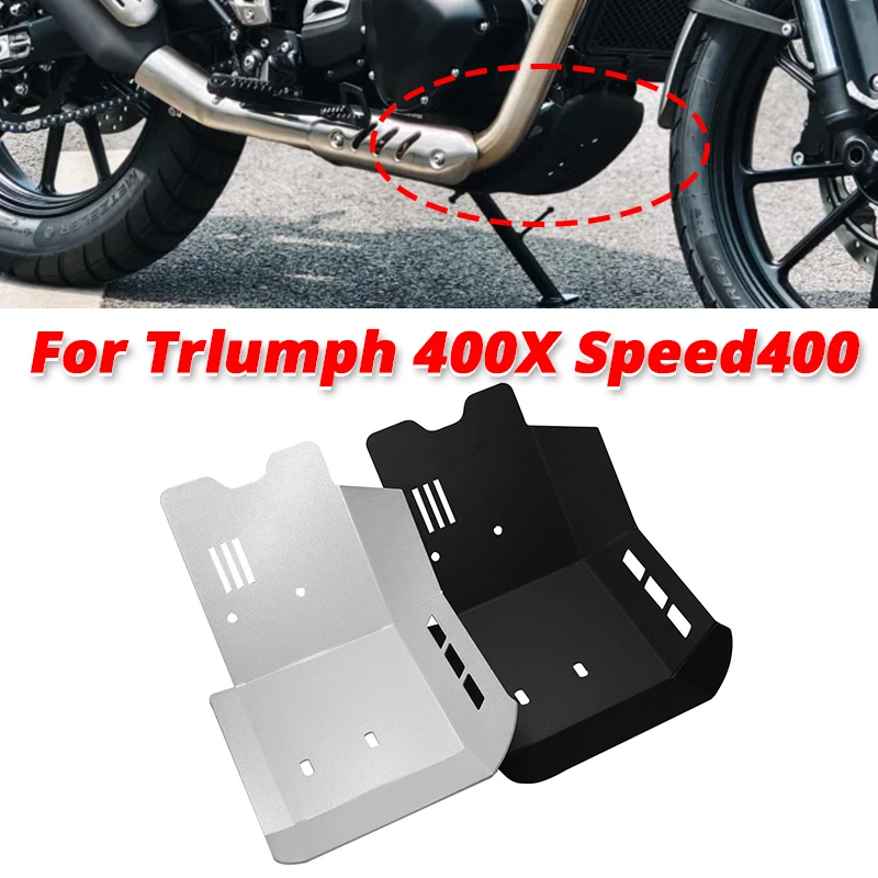 

For Triumph 400X Speed400 Motorcycle Skid Plate Engine Case Protection Chassis Protector Cover