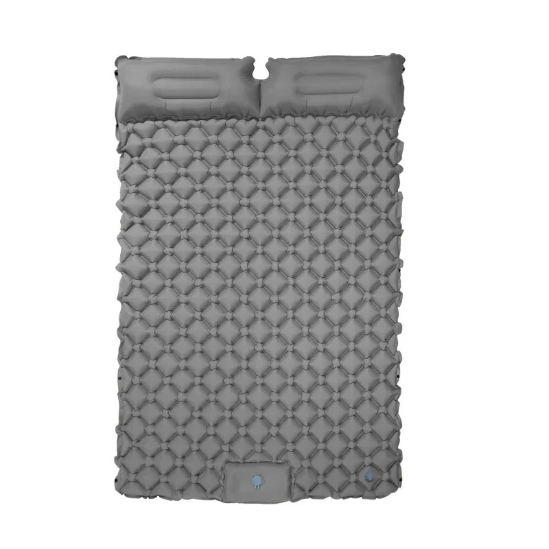 Outdoor double ultra-light TPU foot pedal inflatable pad, sleeping camping tent pad, portable automatic inflatable pad, car