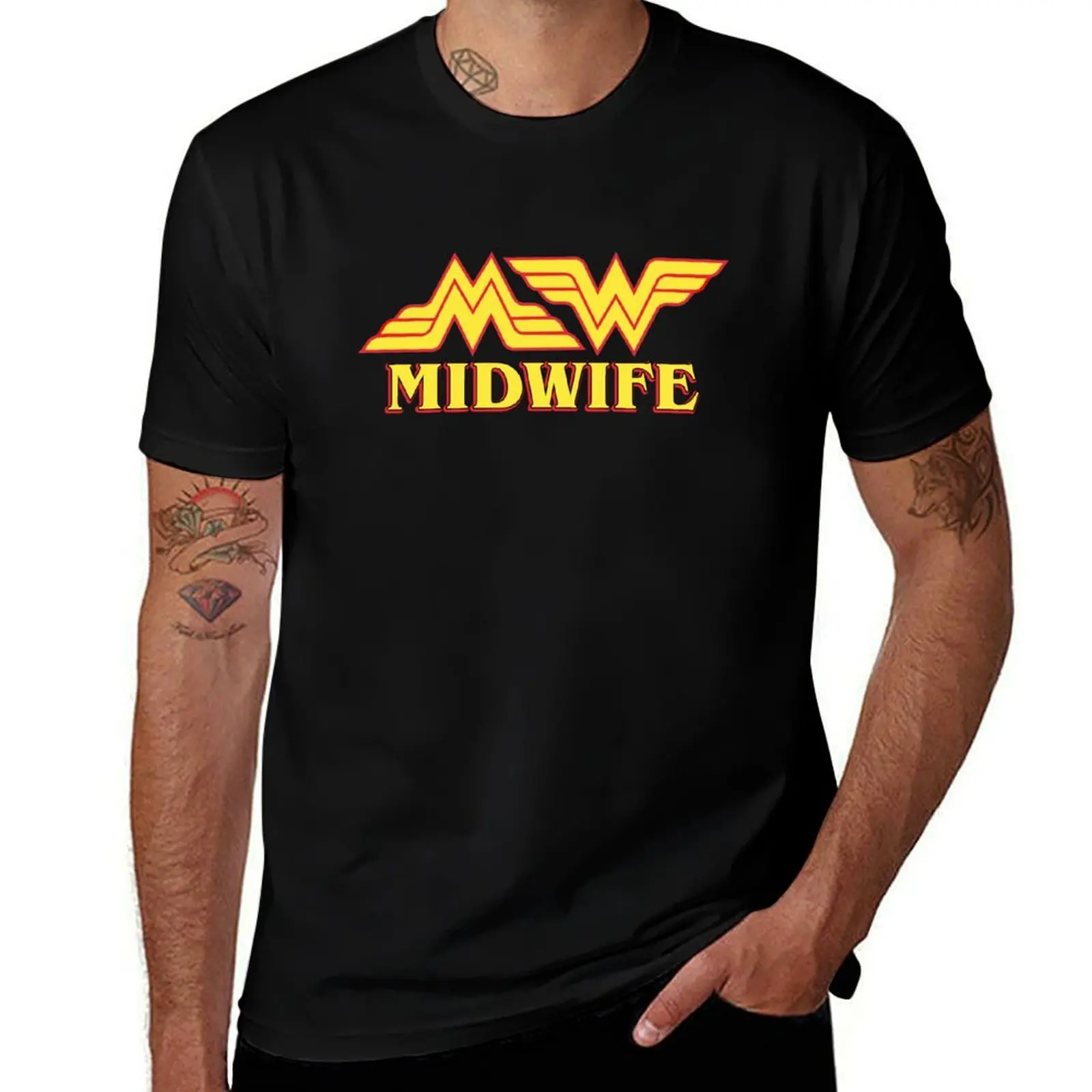 MidWife (Comic Version) T-Shirt Independence Day Short Sleeve T-Shirt