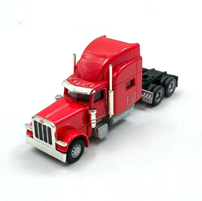 1/87 recién llegado, precio especial, Metal fundido a presión, camión clásico americano, remolque, modelo, muebles, colección de juguetes para niños