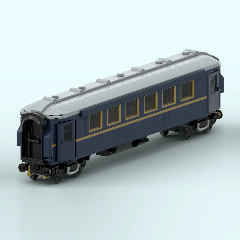 เมืองรถรุ่น MOC อาคารอิฐ Express Train เปียโนคอนเสิร์ตรถ Modular เทคโนโลยีของขวัญวันหยุดประกอบของเล่นเด็กชุด