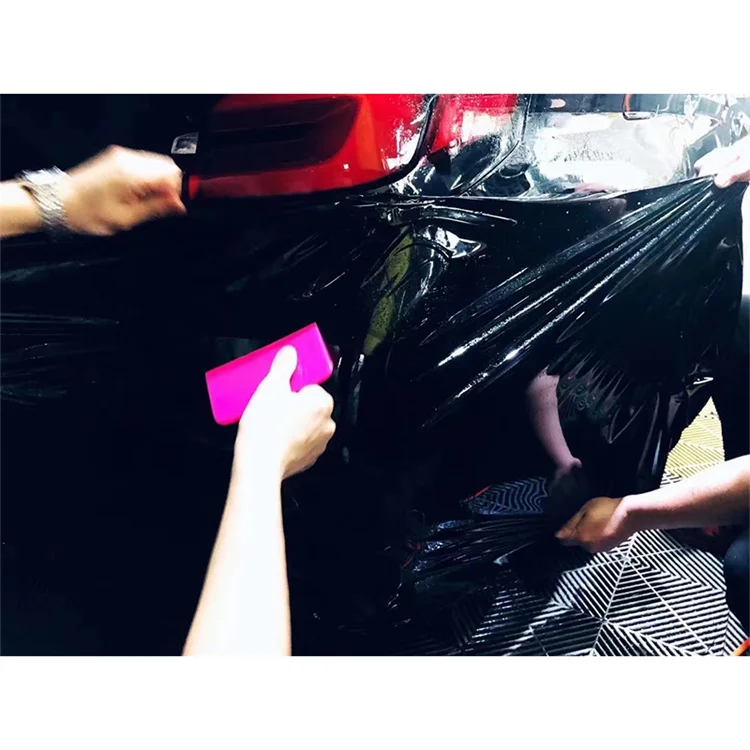 Wholesale 1.52m*15m Car Body Sticker  TPU PPF Roll Black Car Interior Vinyl Wrap Paint Protection Film