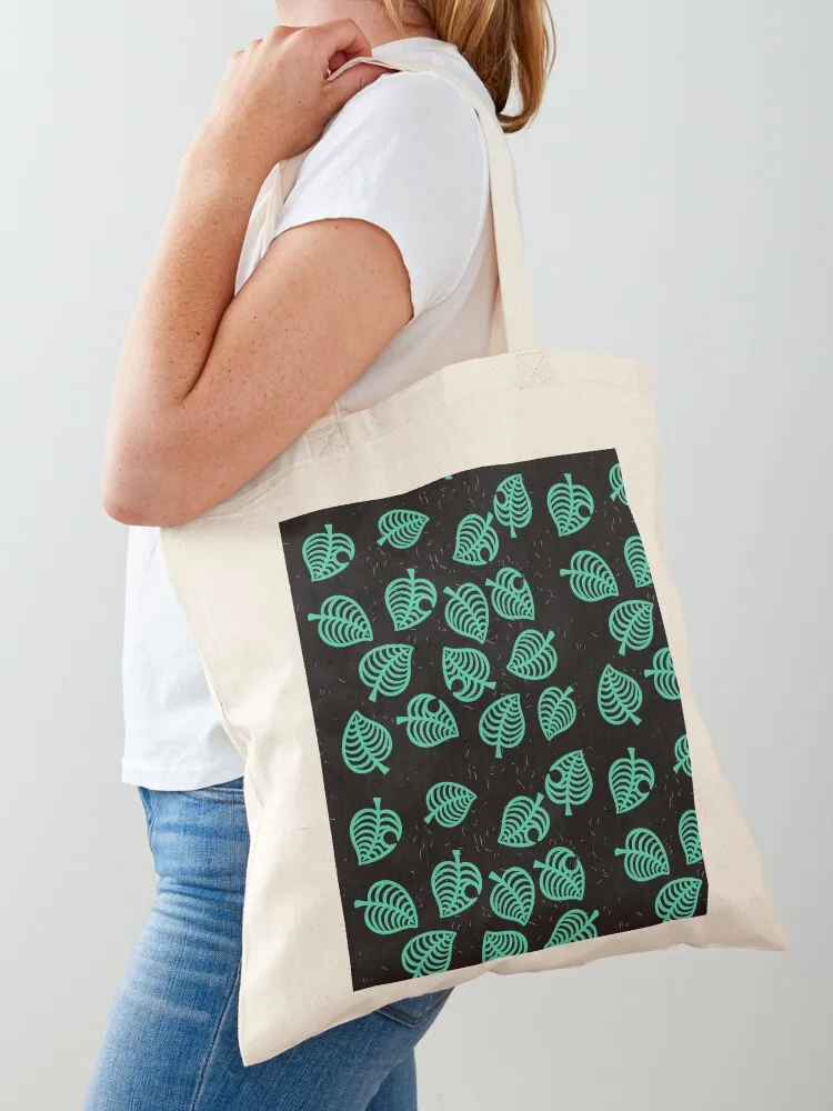 

Leaf pattern Tote Bag canvas tote bags the tote bag women bag Candy bags