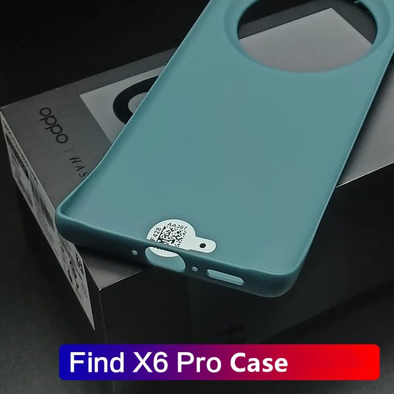 Original Case For OPPO Find X6 Pro Case Ultra Thin Leather PC Protective Cover Cool Luxury Slim Phone Case
