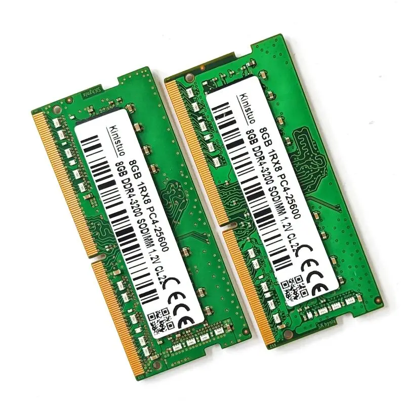 DDR4 RAMS 8GB 3200MHz SODIMM Laptop memory 8GB 1RX8 PC4-3200-25600 Notebook memory 1.2v 260PIN CL22