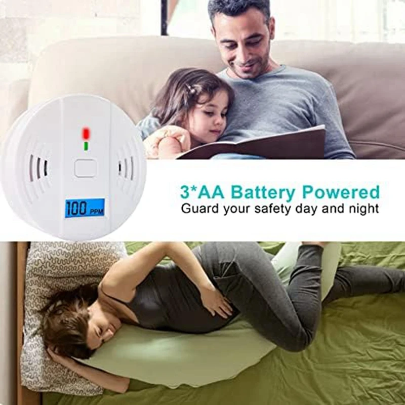 Carbon Monoxide Detector, Carbon Monoxide Alarm For Home, Warehouse, Carbon Monoxide Alarm Detector