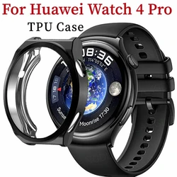 Funda protectora de TPU para Huawei Watch 4 Pro, Protector de pantalla completa para Huawei Watch GT3 Pro, 43mm, 46mm, reloj 4Pro, cubierta chapada