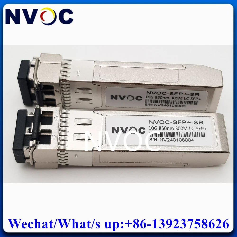 Imagem -05 - Módulo Ótico do Transceptor da Fibra s Mais 85dlc03d Sfp Mais 10g Compatível sr 850nm Multimodo 300m lc Duplo 20 Pcs