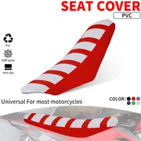 Funda de asiento de PVC, funda para cojín de asiento, accesorios de motocicleta, impermeable, Universal, para Honda, KTM, Yamaha, Surron, CRF, EXC, YZ, Dirt Bike