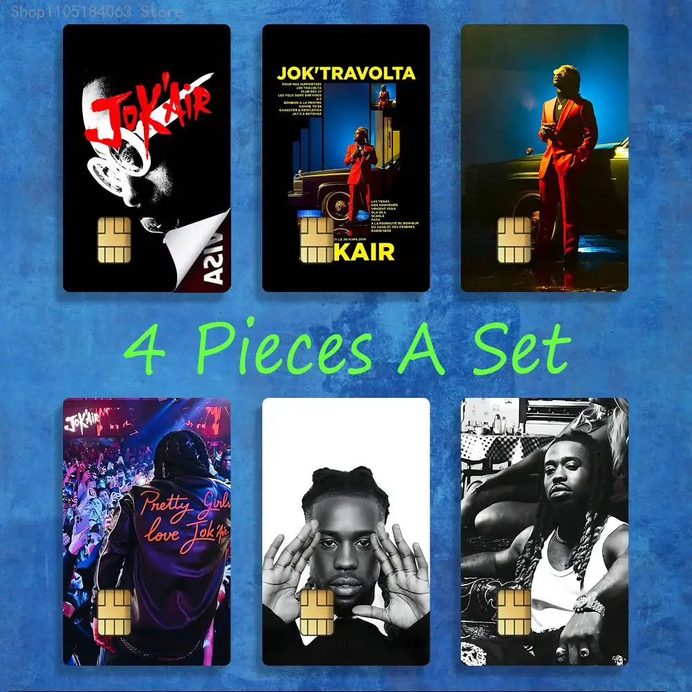 

J-JOK air Rapper Stickers Credit Visa Debit Bank Charge Card Bus Metro Waterproof Sticker Decal Decoration