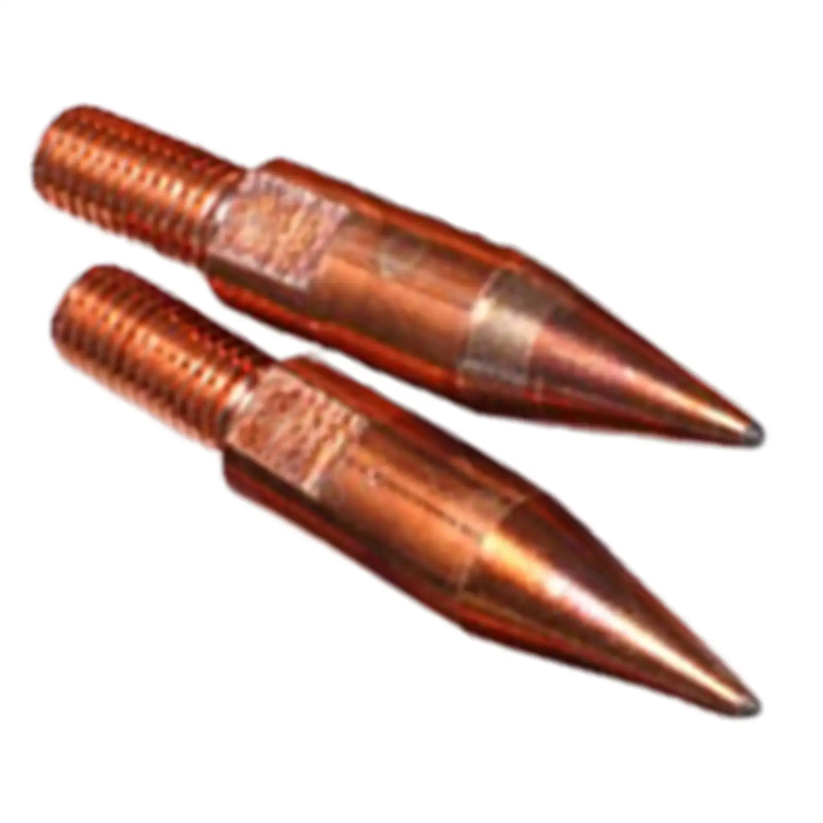 2Pcs Minor Dents Repair Tools Welder Tips Metal Surface Dents Repair Parts for