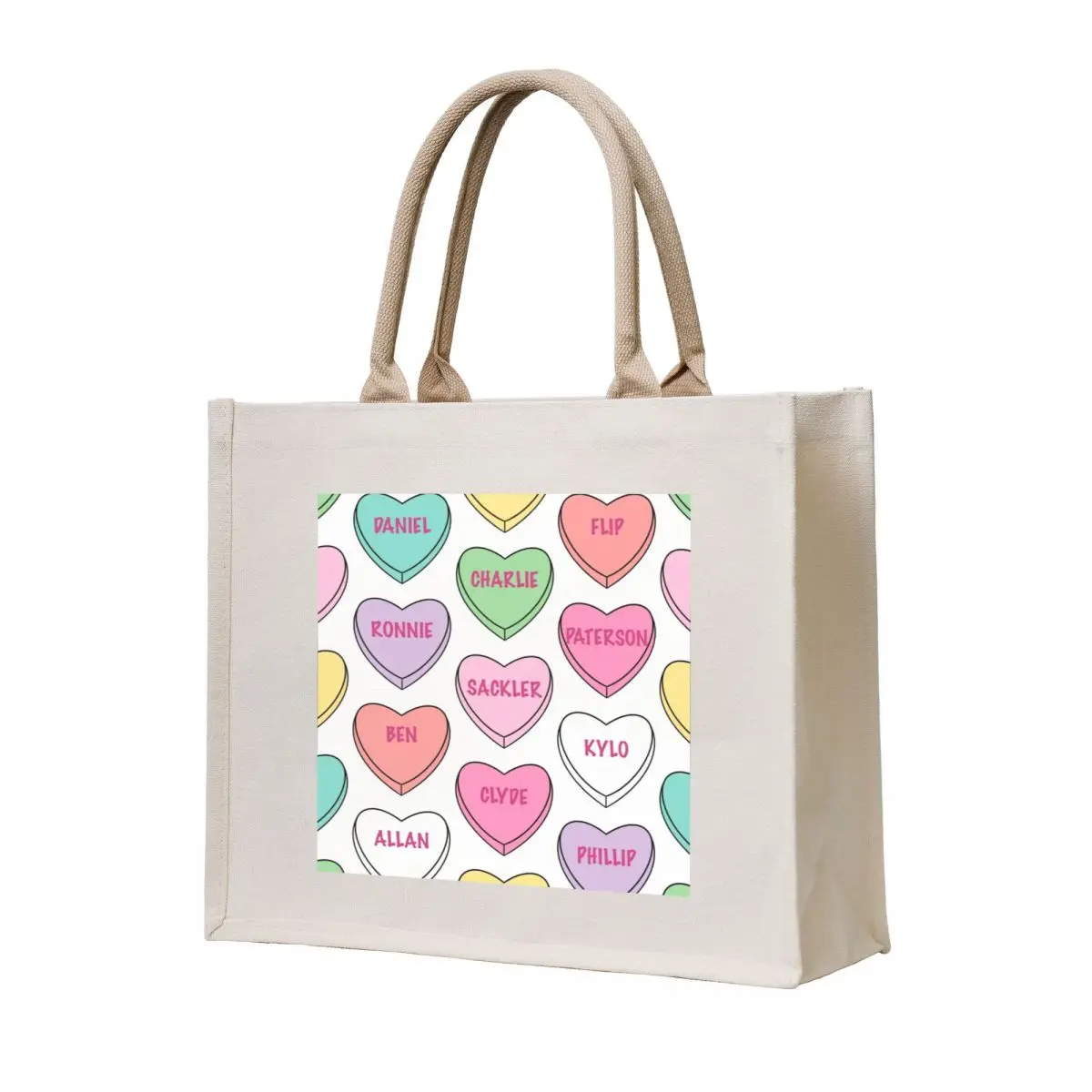 

Adam Hearts Tote Bag shopper bags for women cloth bag woman Beach bag woman shopping